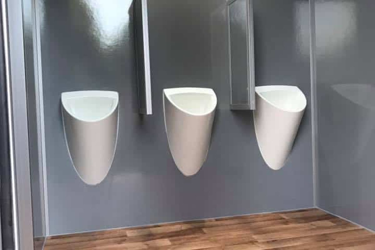 Nieuwe VIP toiletwagen met houten afwerking, interieur