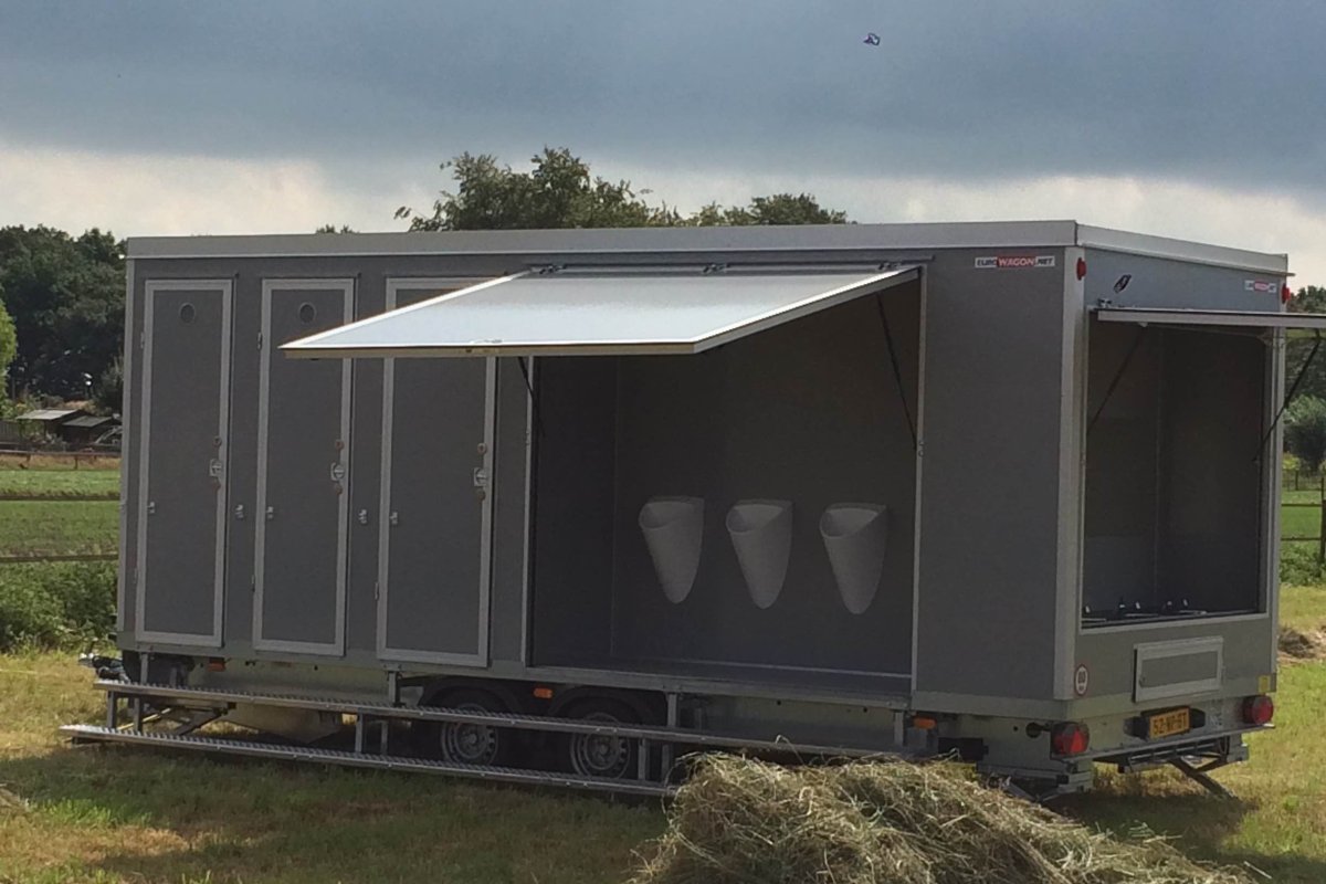 Evenementen toiletwagen te huur in regio Drunen, Den Bosch en Waalwijk