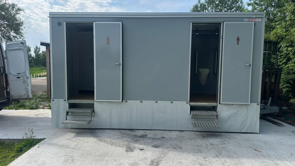 Toiletwagen bruiloft