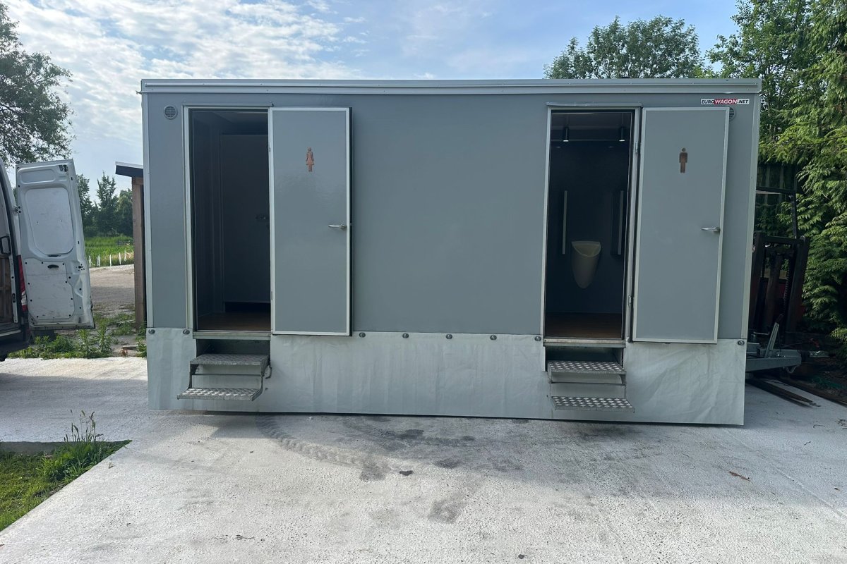 Toiletwagen bruiloft