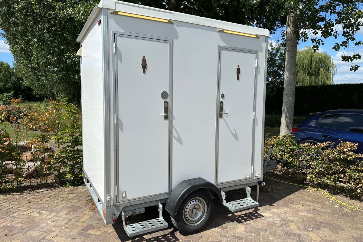 Kleine toiletwagen huren, prijsindicatie
