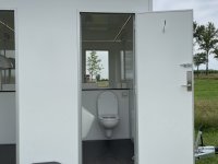 Toiletwagen MINI VIP Vermalers wasbak