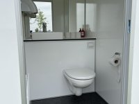 Toiletwagen MINI VIP Vermalers buitenkant