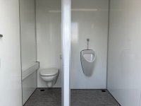 Toiletwagen Type A wit, interieur damestoilet