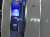Toiletwagen VIP Grey wasbakken