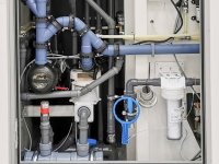 Vacuüm toiletwagen interieur met VIP afwerking